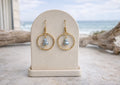Pearl Treasure Hoops