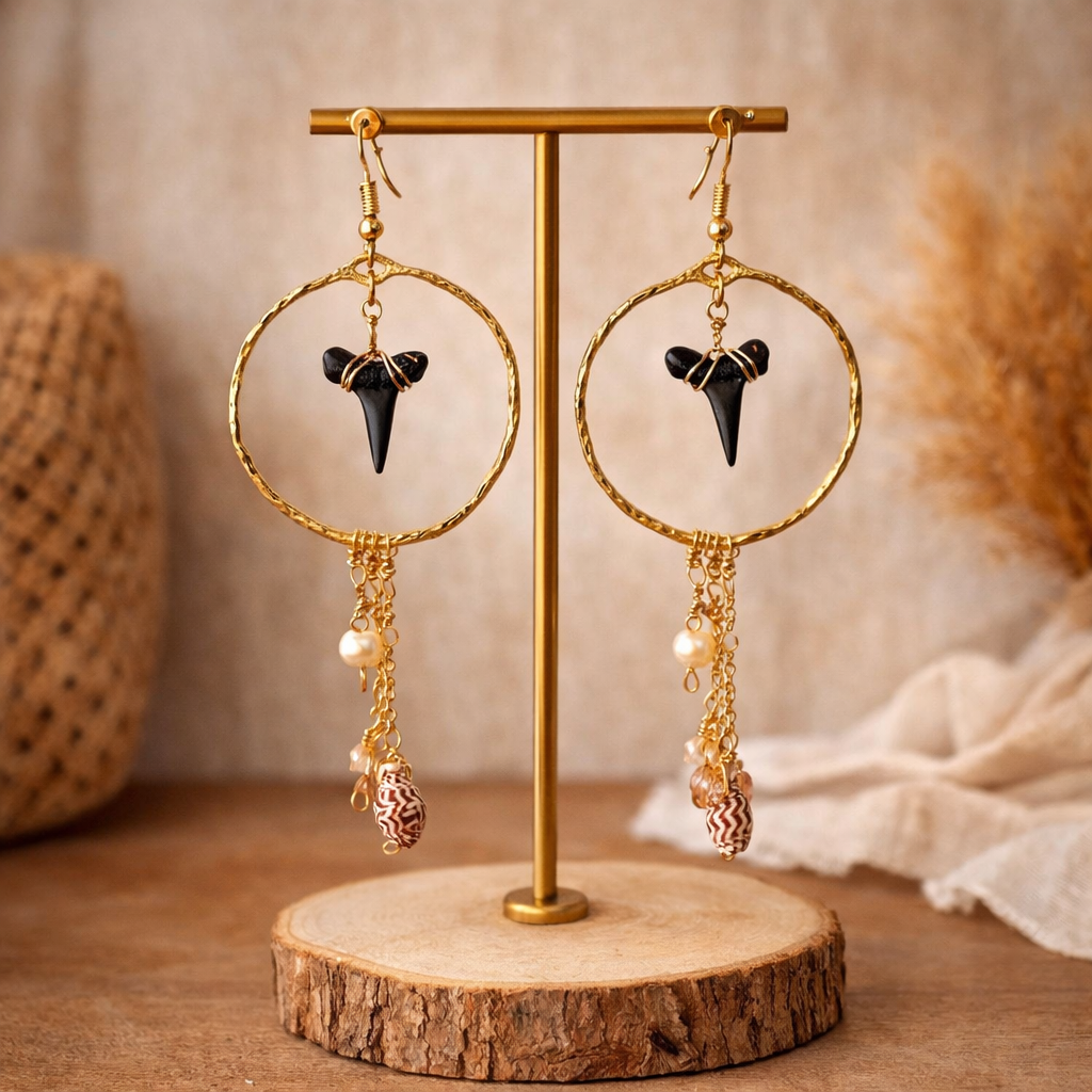 Coastal Fang Hoops