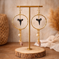 Coastal Fang Hoops