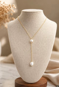 Pearl Y-Drop Necklace