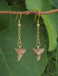 Paper Clip Dangle Earrings